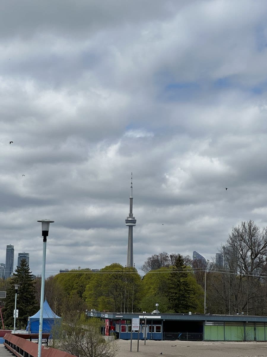 Souvenir du jour 13 — Tesla Model Y, Toronto Islands & Match de Baseball