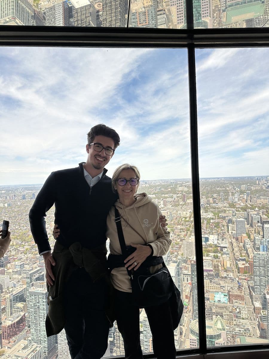 Souvenir du jour 15 — Antenne CN Tower à 447m & Grand Départ